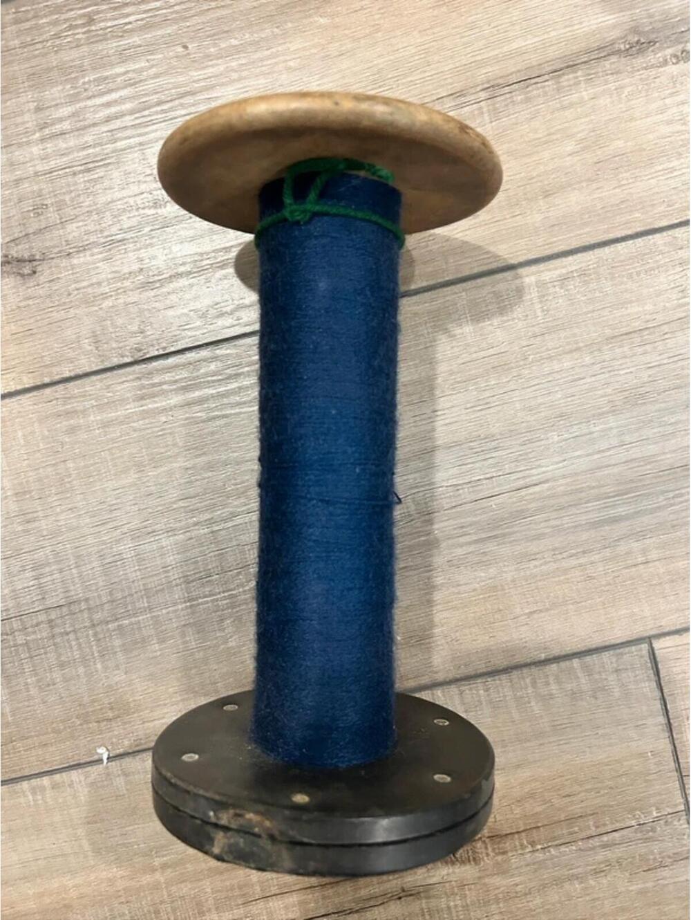 Primitive Thread spool decor